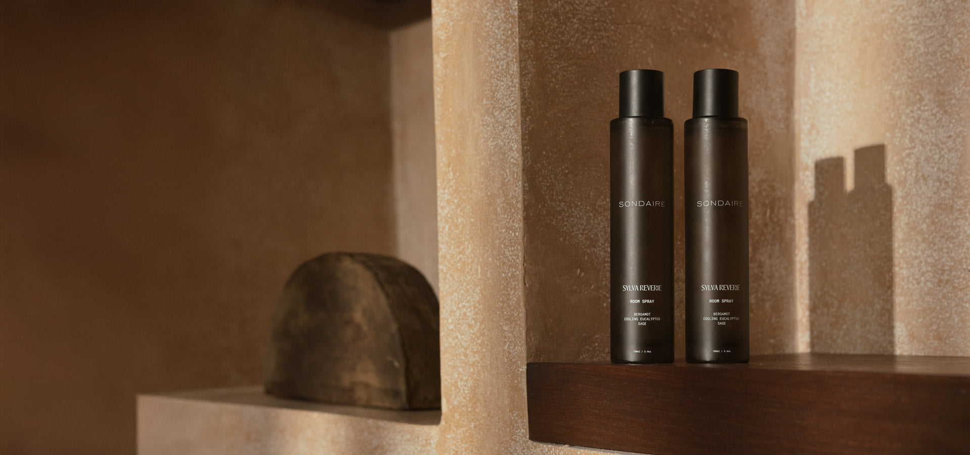Sondaire room sprays styled in a luxury home interior