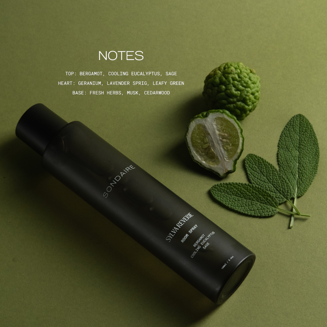 Sylva Reverie room spray fragrance notes and scent profile